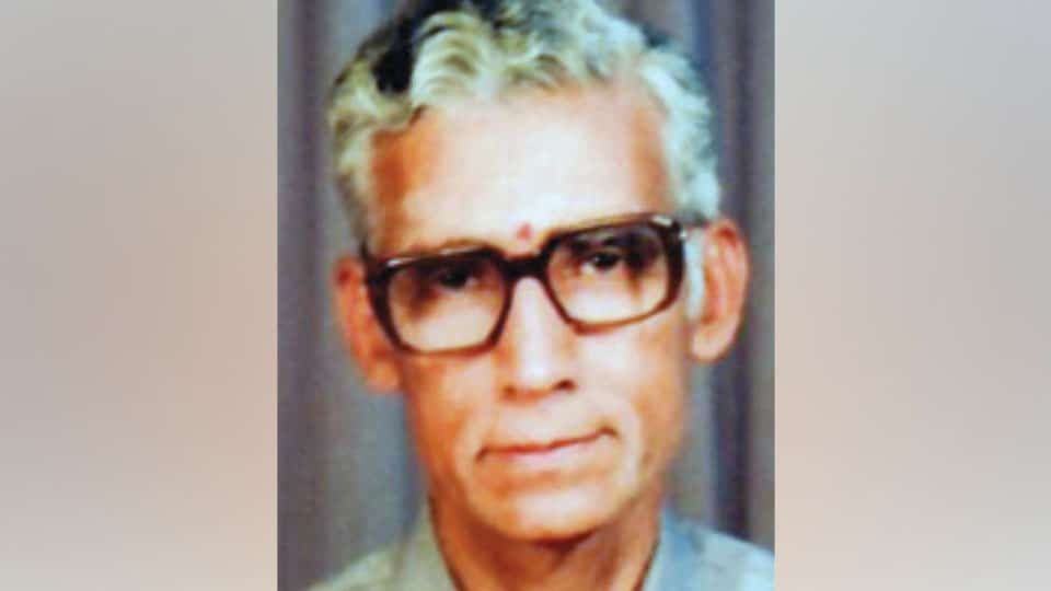 Dr. S. Dandapani no more - Star of Mysore