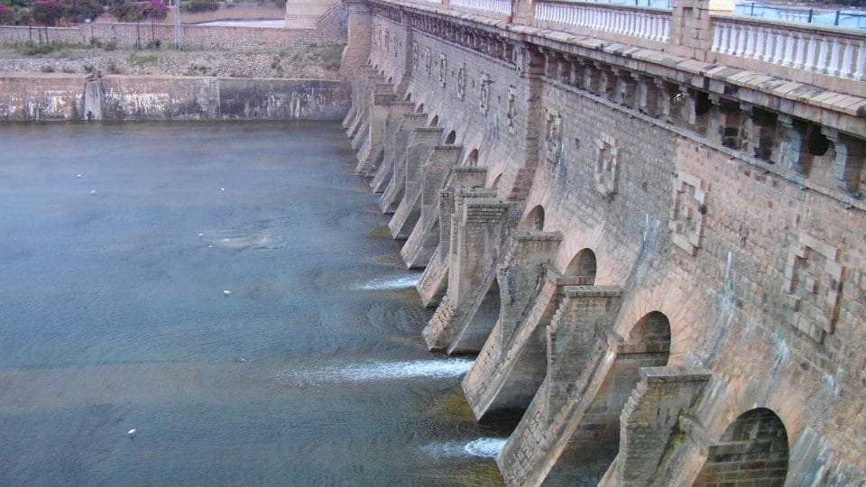 State plans to tap KRS Dam’s dead storage