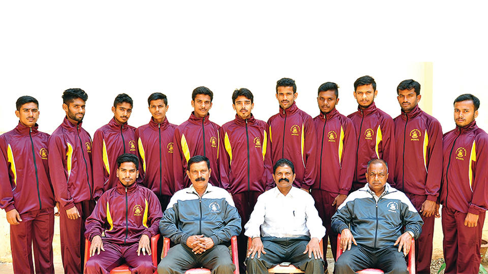 Mysore Varsity Kho-Kho team