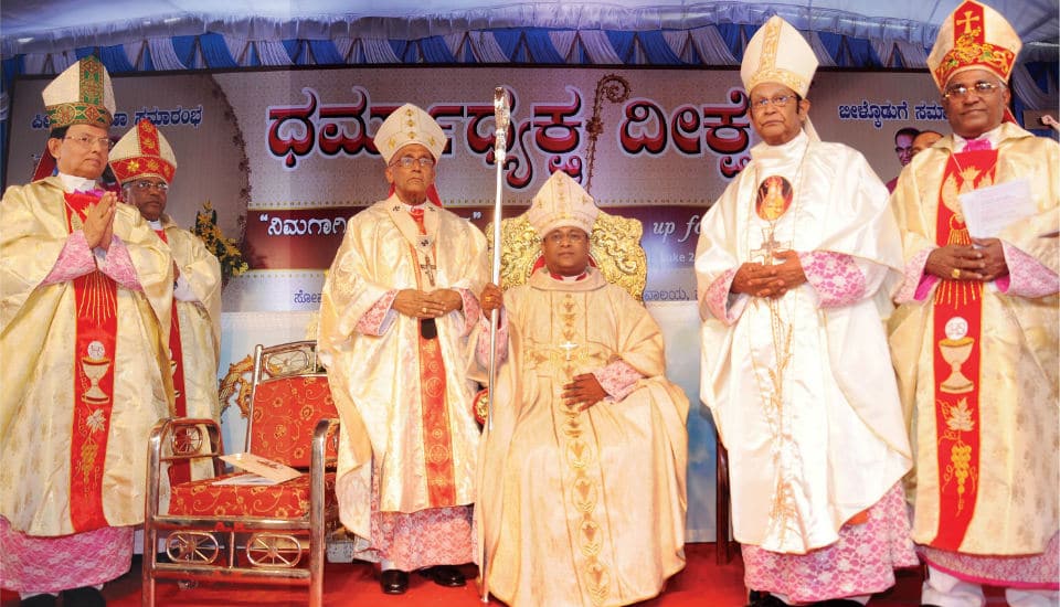 Rev. K.A. William ordained as Bishop of Mysore Diocese