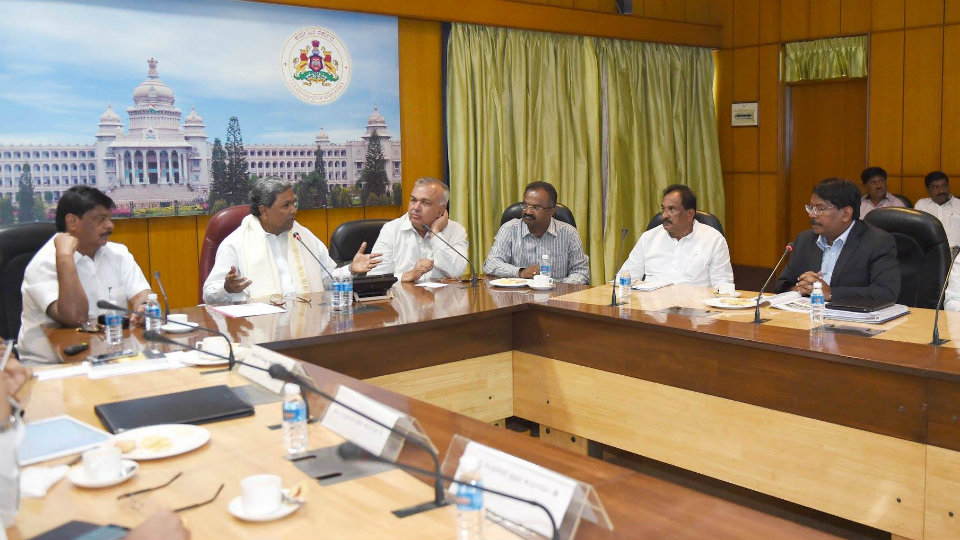 Chief Minister holds review meeting of MM Hills Development Authority