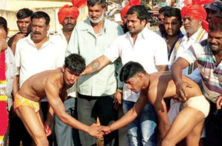 State-level wrestling competition held at Nanjangud