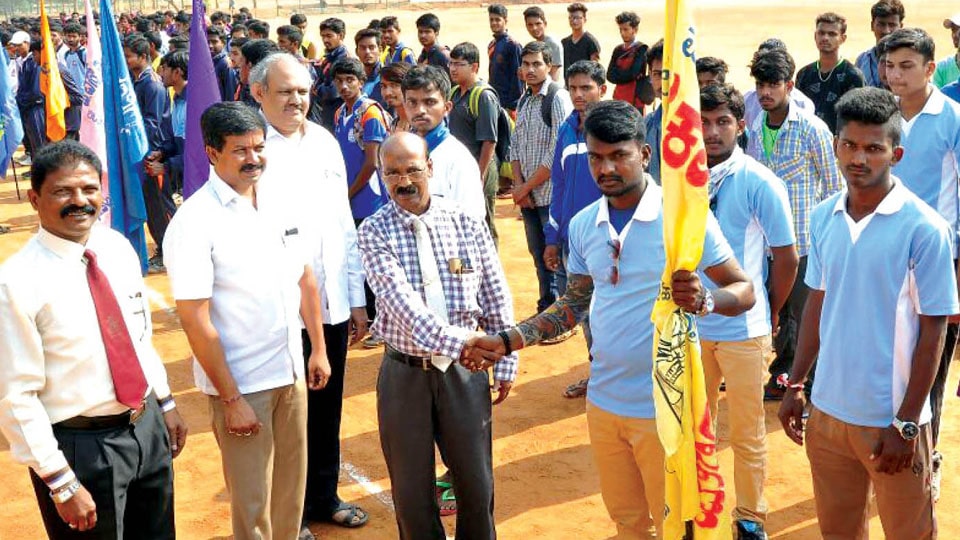 Three-day inter-zonal sports meet begins in city