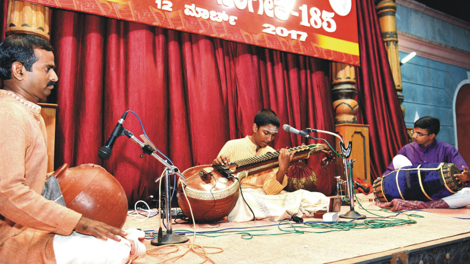 Moonlight music held at Suttur Mutt
