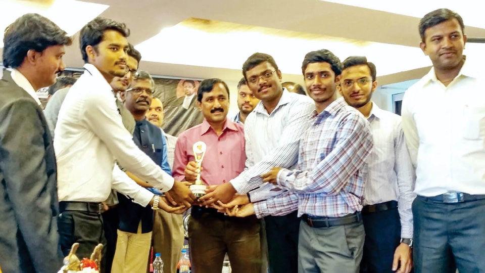 NIE Team wins prize in satellite building contest