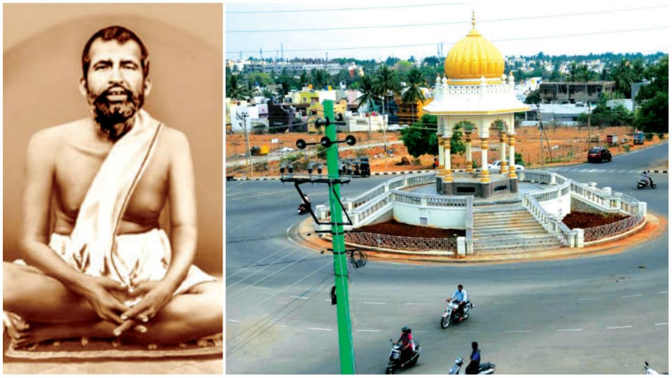 Life-size statue of Paramahamsa to adorn R.K. Nagar Circle