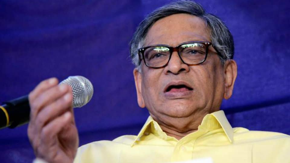 S.M. Krishna to hit campaign trail in April first week