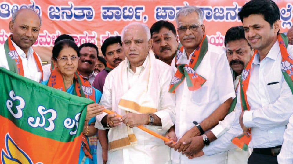 Parimala Nagappa joins BJP