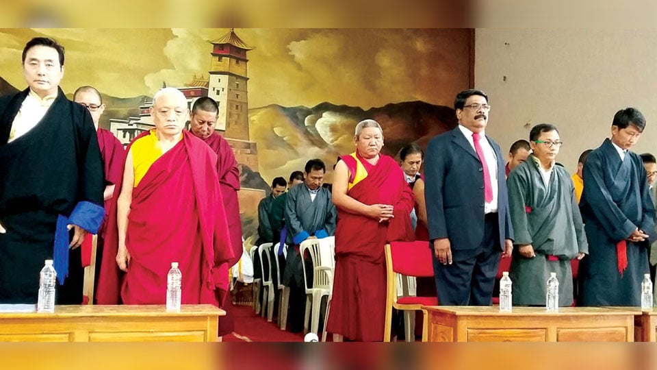 Tibetan Uprising  Day observed at Bylakuppe