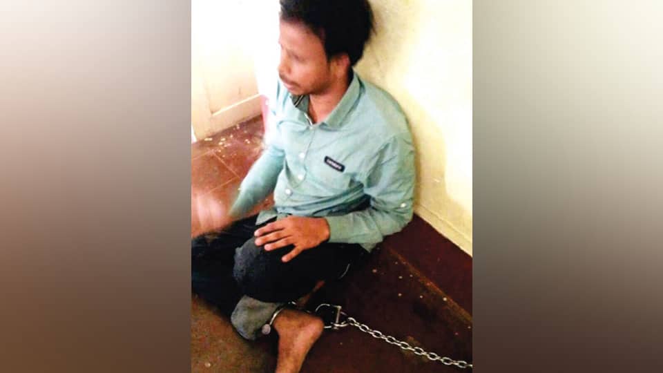 Youth chained, tortured at Devaraja Police Station