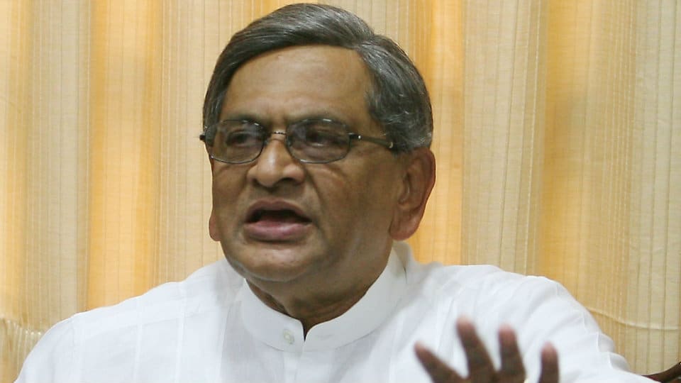 S.M. Krishna to join BJP on Mar. 15