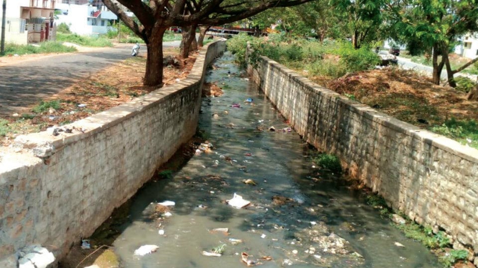 Stop sewage water from entering storm water drain in Rajiv Nagar