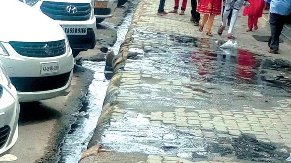 This is the situation of DD Urs Road since 4 months