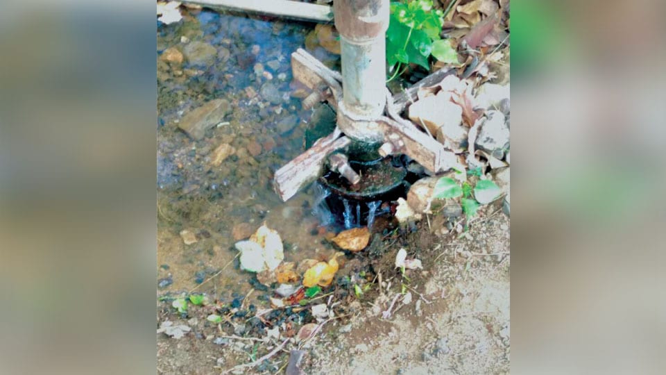 Stop water leakage in Rajiv Nagar