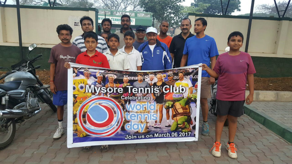 World Tennis Day celebrated in city