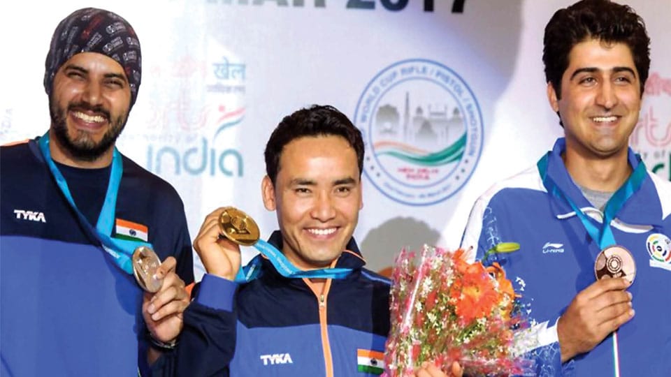 ISSF World Cup: Jitu Rai wins gold