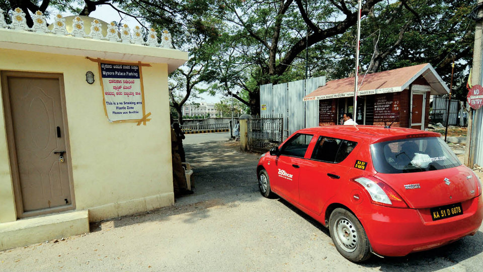 Palace Board takes over e-parking system near Varaha Gate