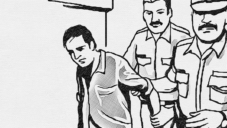 Rowdy-sheeter arrested for obstructing Police on duty in Nanjangud