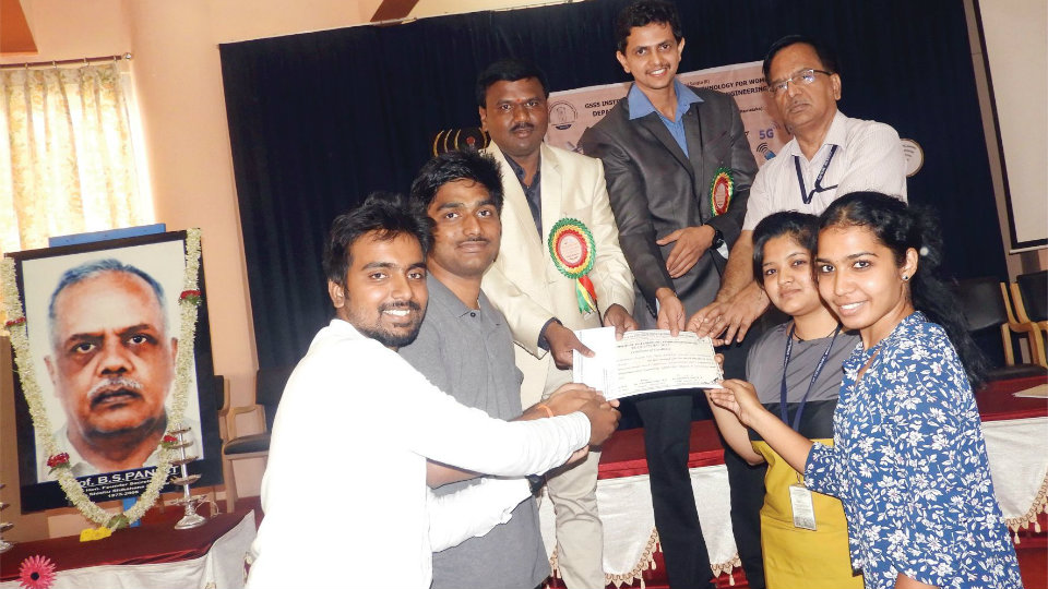 Winners of State-level Telecommunication Project Model Competition