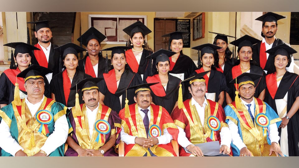 Graduation Day at Sarada Vilas Pharmacy College