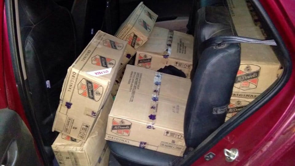 Rs. 69 lakh cash, over 100 litres of liquor seized in Nanjangud