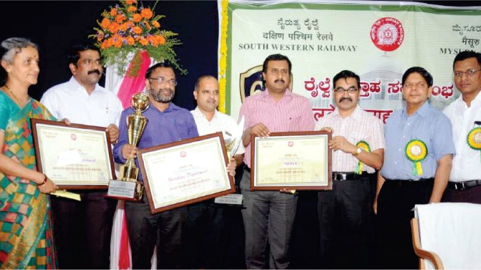 Awards presentation marks 62nd Railway Week celebrations