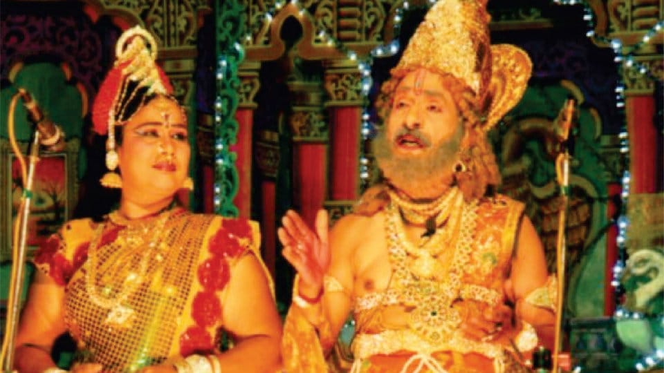 Sampoorna Ramayana staged