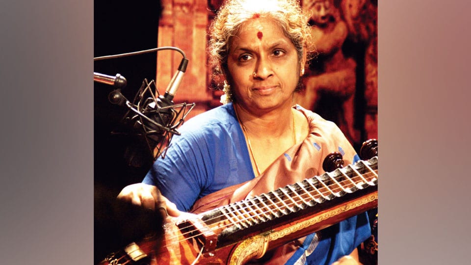 Veena Balachandar Memorial concert at Ganabharathi by Bhagyalakshmi Chandrashekar