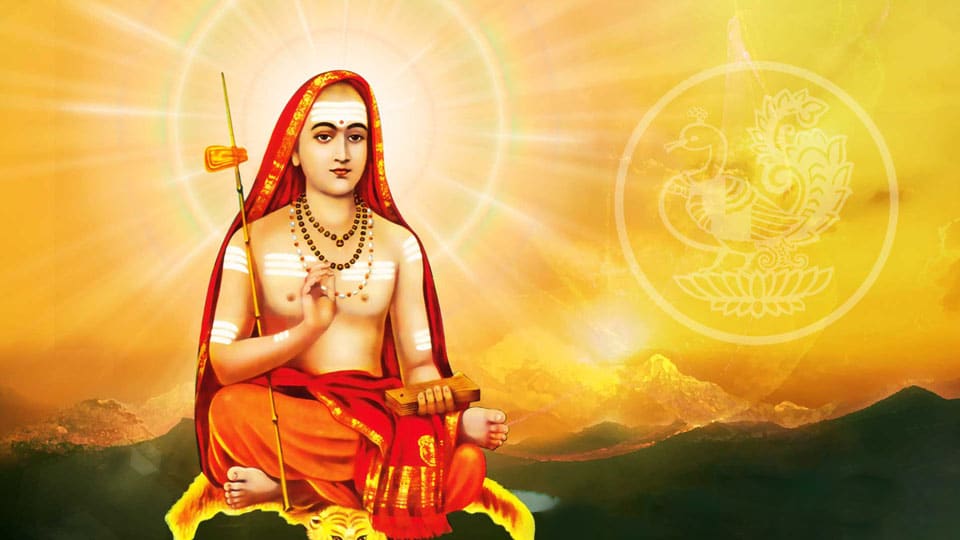Sri Adi Shankaracharya Jayanti  Rathotsava on Apr. 30