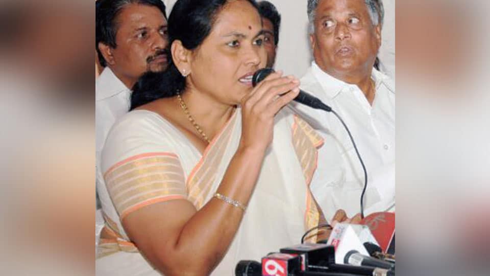 BJP will demolish Congress now and in 2018 also: Shobha Karandlaje