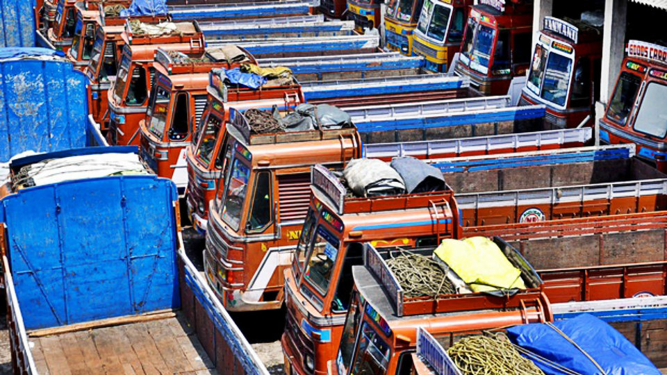 Day-3 of lorry strike hits supply of commodities