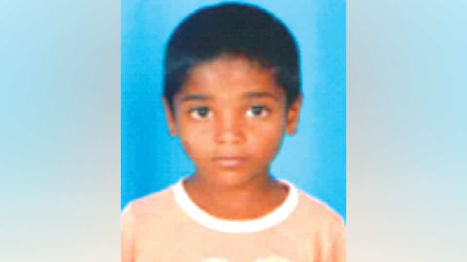Boy found, housed in Bapuji Children’s Home