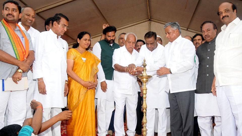 Let transformation in the State begin with Prasad’s victory: B.S Yeddyurappa