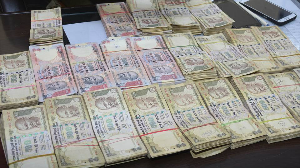 Black and white money racket in city