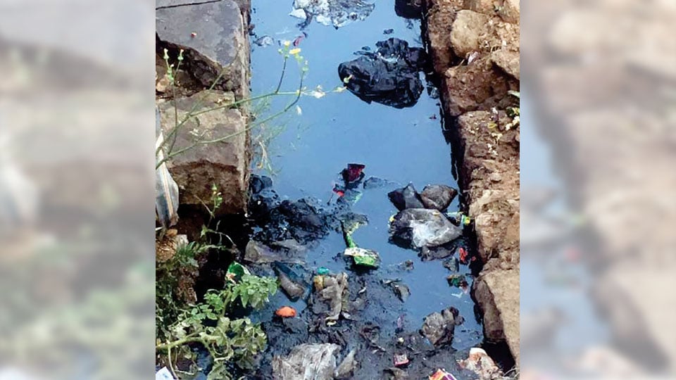 Plea to clear clogged drains in Old Bandikeri