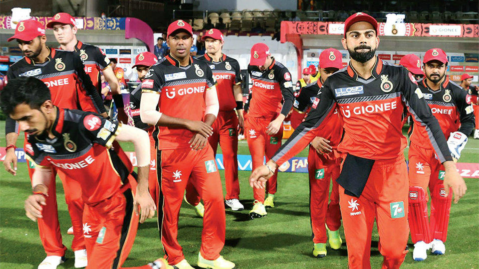 Time fast running out for RCB; need win against SRH