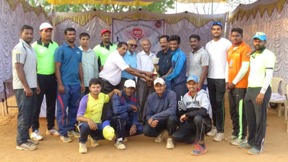 Mysore Premier Softball League: Stealing Super Giants, ATME emerge champions