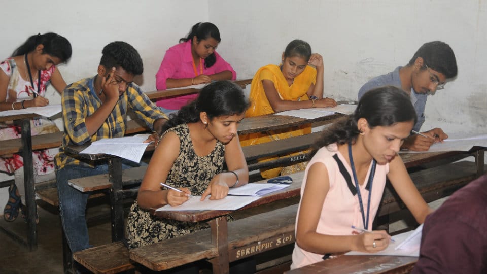 COMED-K exam held at five centres in city