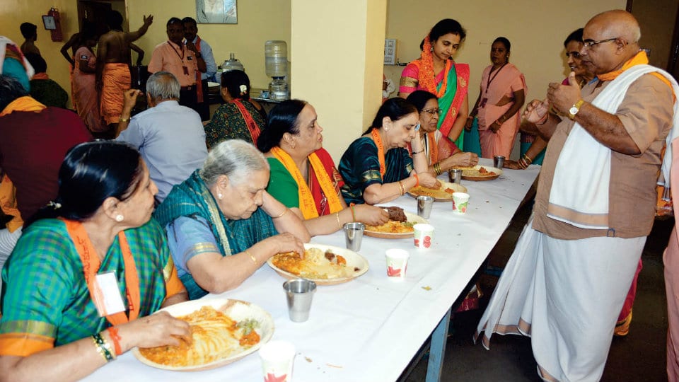 Special diet for devotees with diabetes at Ganapathy Ashrama