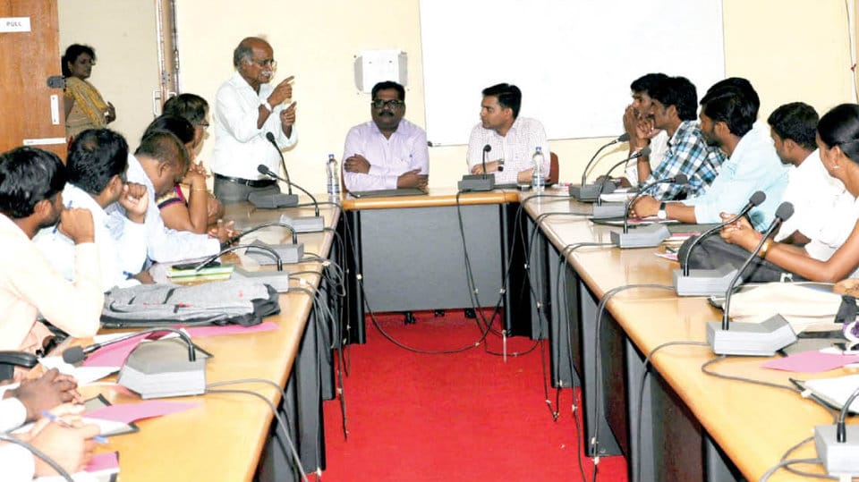 CIIL holds workshop on Testing and Evaluation for Research Scholars