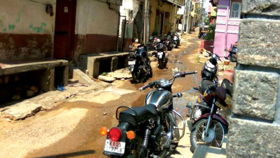 Will this road in Agrahara see a facelift?