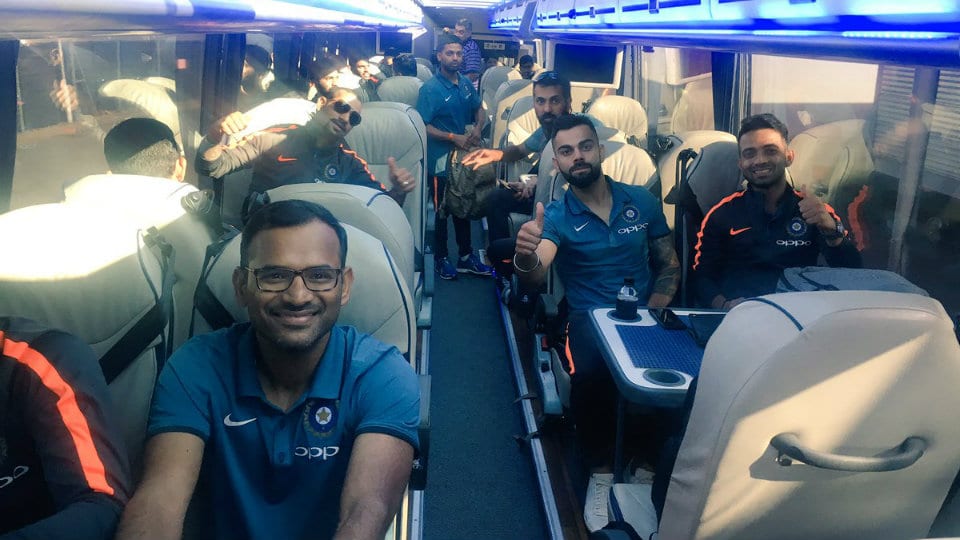 Champions Trophy 2017: Team India lands in London