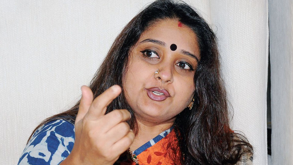 Malavika Avinash speaks her mind about BJP and the role she has to play !