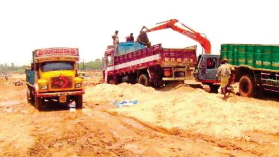 State to import sand from abroad