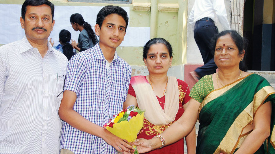 District SSLC topper aspires to be a doctor