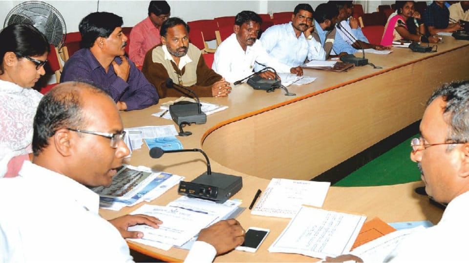 DC holds Tribal Development Project progress review meeting