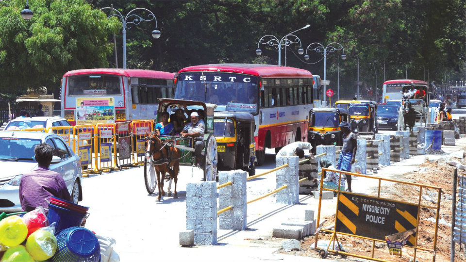 Dasara Expo Road opened for traffic