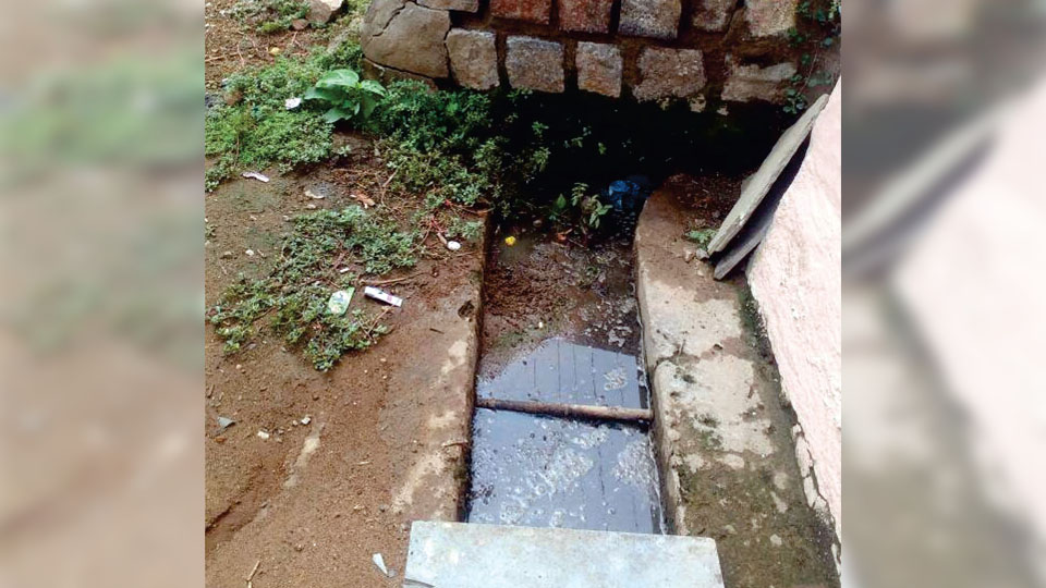 Blocked drains — A problem at Gayatripuram