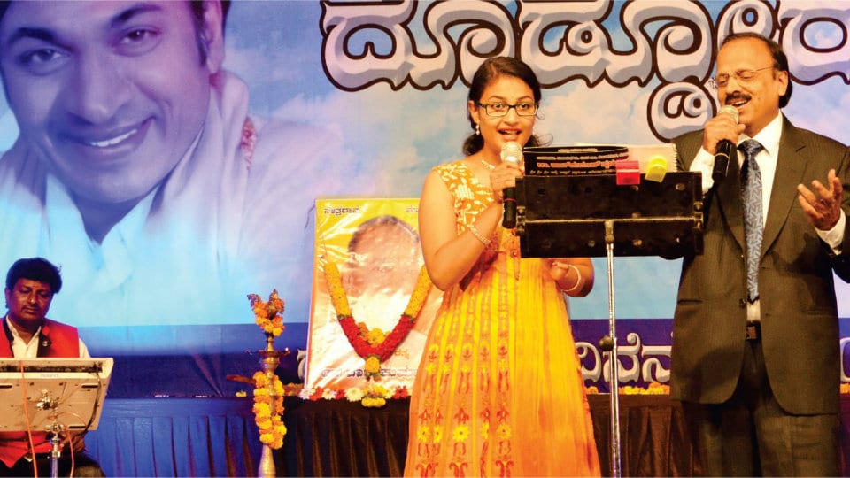 Dr. Natashekar performs at Dr. Raj Musical Nite