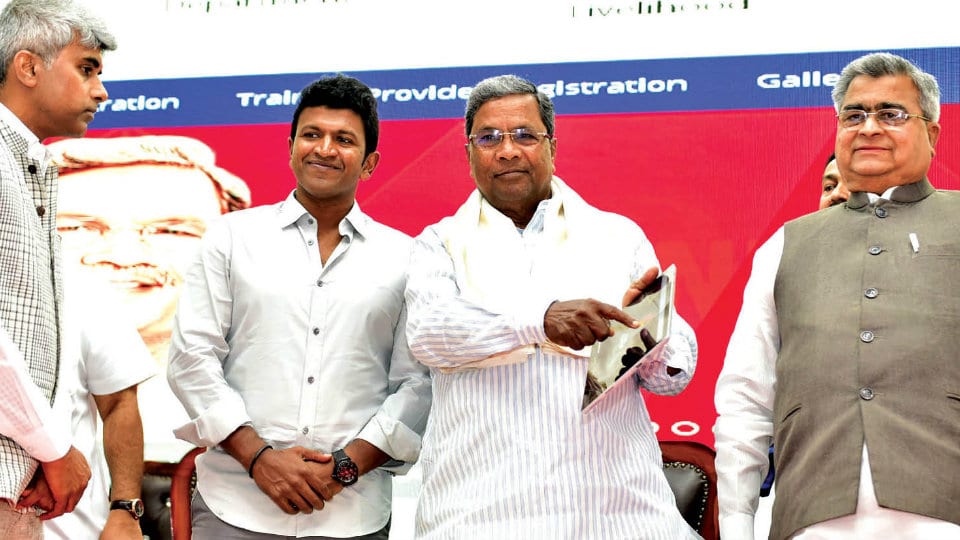 CM launches Kaushalya Karnataka Mission